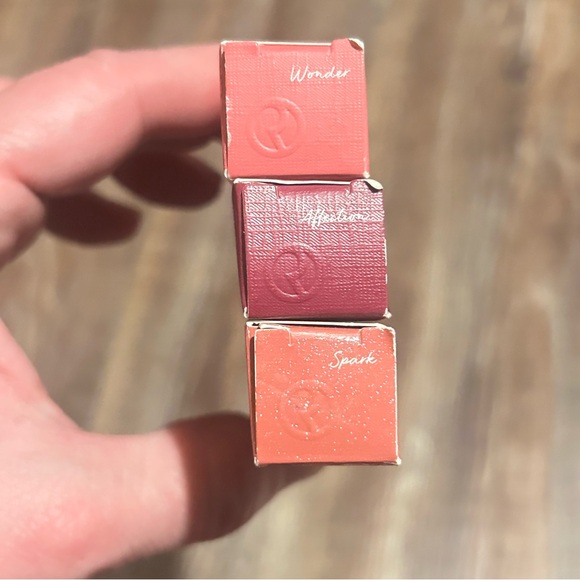 Lot of 3 Rare Beauty: Lip Gloss in SPARK & Tinted Lip Oils- WONDER & AFFECTION - Picture 6 of 15